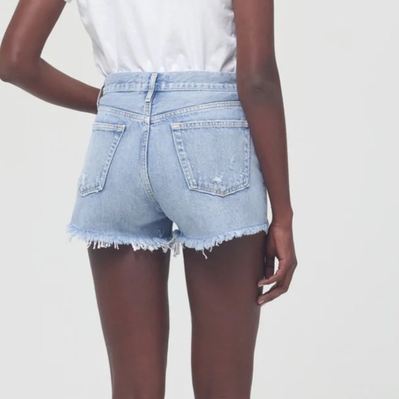 Agolde Parker jean shorts - Picture 2 of 6